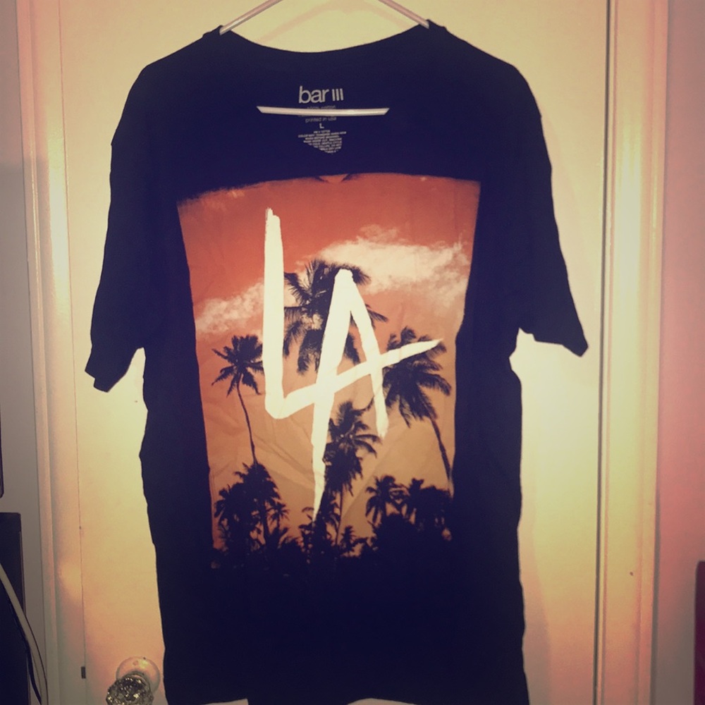 Bar lll LA sunset T-shirt size large